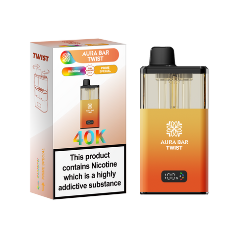 Aura Bar Twist 40k Prefilled Pod Vape