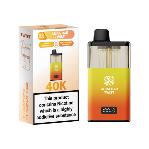 Aura Bar Twist 40k Prefilled Pod Vape