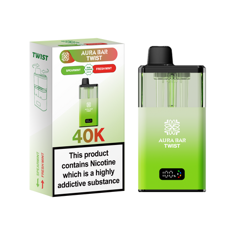 Aura Bar Twist 40k Prefilled Pod Vape