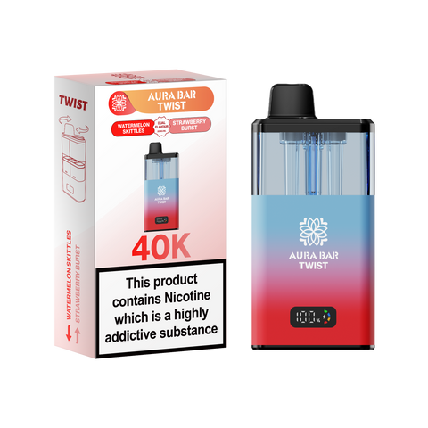 Aura Bar Twist 40k Prefilled Pod Vape