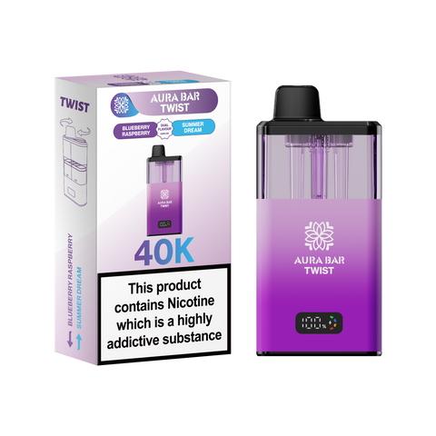 Aura Bar Twist 40k Prefilled Pod Vape
