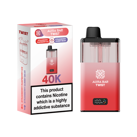 Aura Bar Twist 40k Prefilled Pod Vape