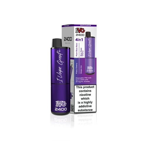 IVG 2400 Disposable Vape Device - Box of 5