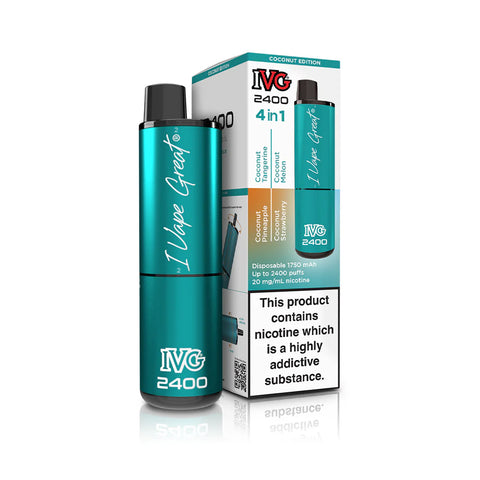 IVG 2400 Disposable Vape Device - Box of 5