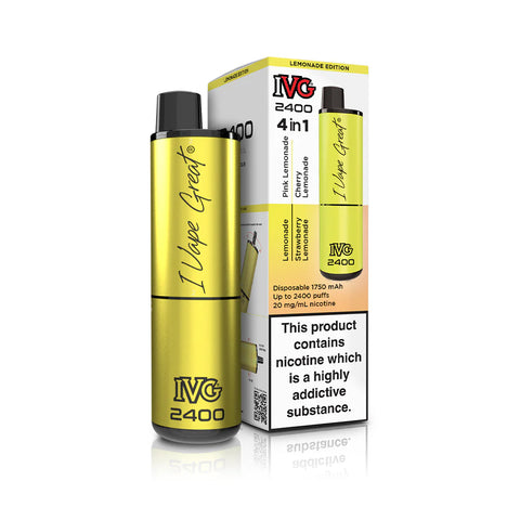 IVG 2400 Disposable Vape Device - Box of 5