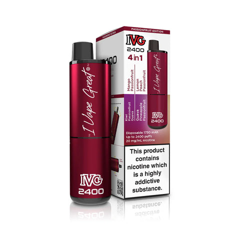 IVG 2400 Disposable Vape Device - Box of 5
