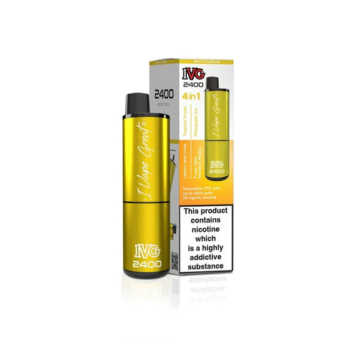 IVG 2400 Disposable Vape Device - Box of 5