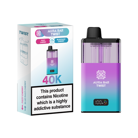Aura Bar Twist 40k Prefilled Pod Vape