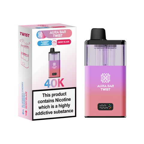 Aura Bar Twist 40k Prefilled Pod Vape