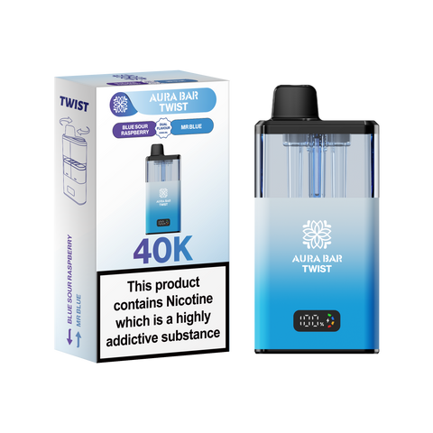 Aura Bar Twist 40k Prefilled Pod Vape