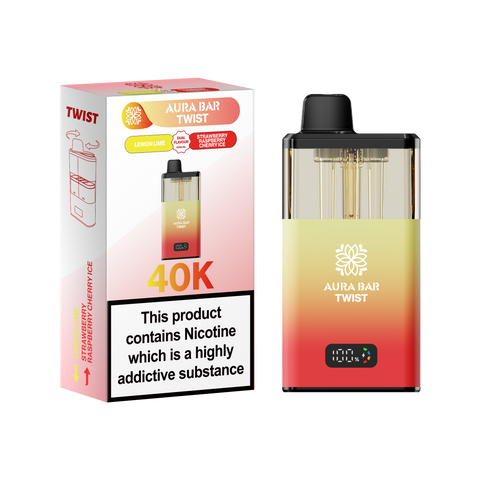Aura Bar Twist 40k Prefilled Pod Vape