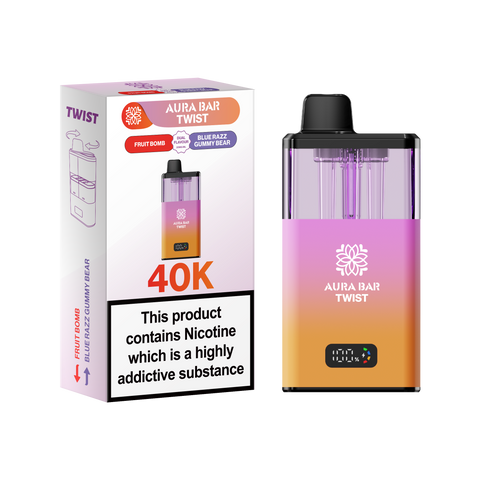 Aura Bar Twist 40k Prefilled Pod Vape