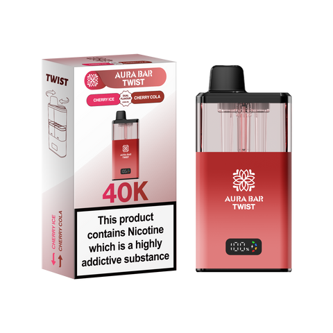 Aura Bar Twist 40k Prefilled Pod Vape