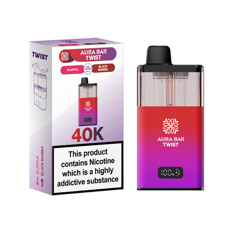 Aura Bar Twist 40k Prefilled Pod Vape