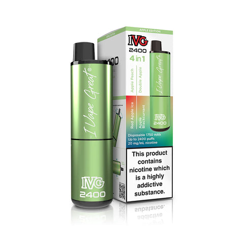 IVG 2400 Disposable Vape Device - Box of 5