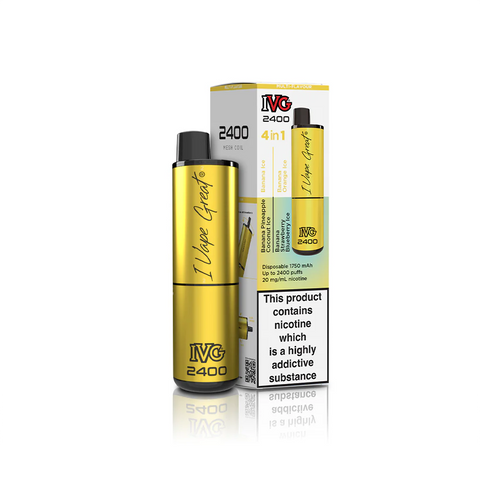 IVG 2400 Disposable Vape Device - Box of 5