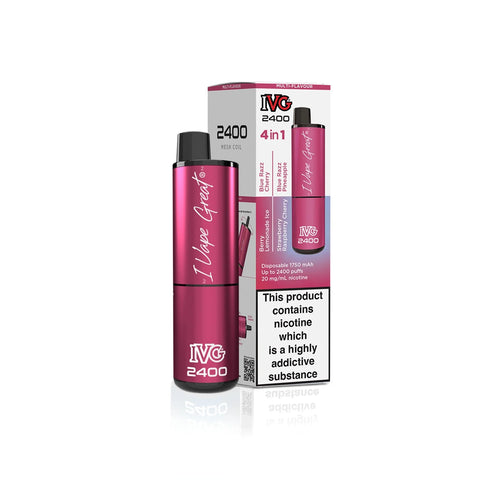 IVG 2400 Disposable Vape Device - Box of 5