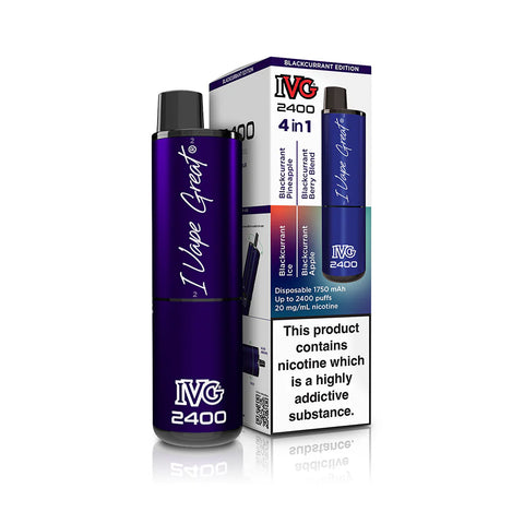IVG 2400 Disposable Vape Device - Box of 5