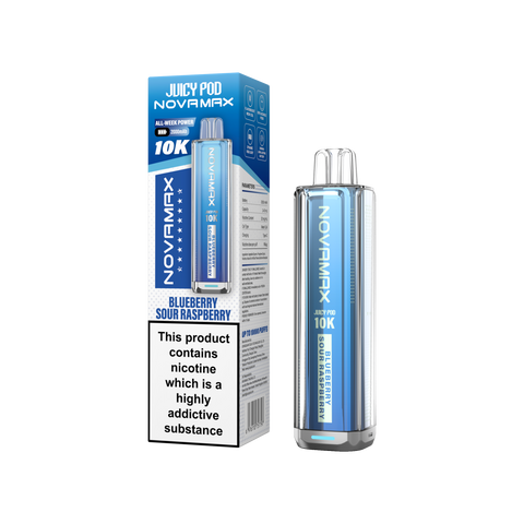 Juicy Pod Novamax 10k Prefilled Pod Vape Kit Pack of 5