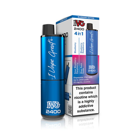 IVG 2400 Disposable Vape Device - Box of 5