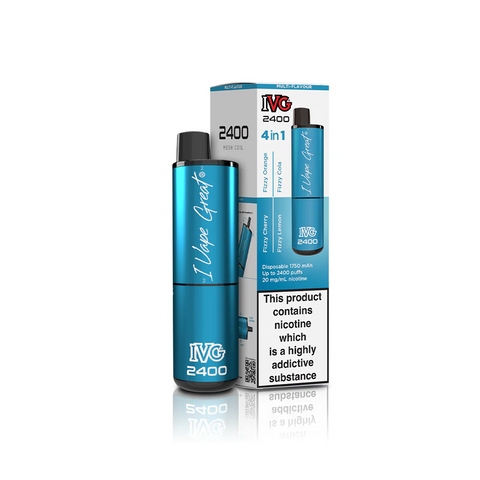 IVG 2400 Disposable Vape Device - Box of 5