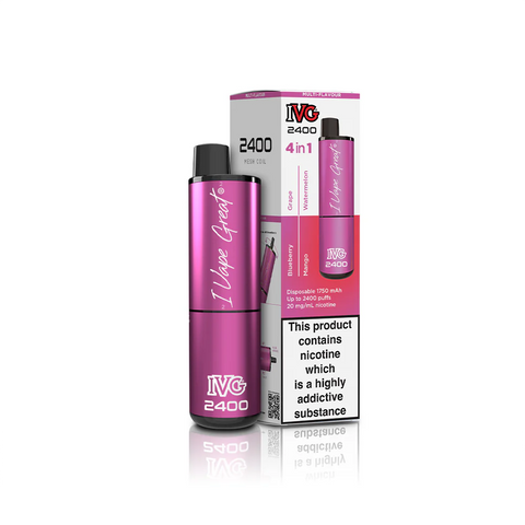 IVG 2400 Disposable Vape Device - Box of 5