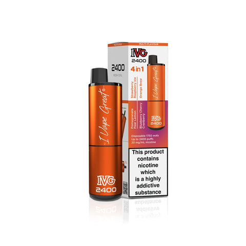 IVG 2400 Disposable Vape Device - Box of 5