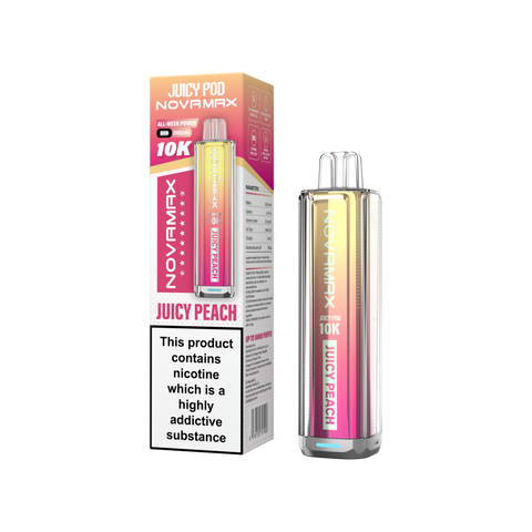 Juicy Pod Novamax 10k Prefilled Pod Vape Kit Pack of 5