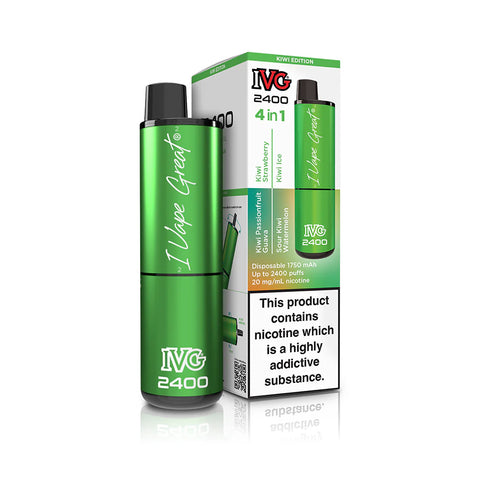 IVG 2400 Disposable Vape Device - Box of 5