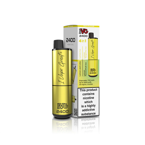 IVG 2400 Disposable Vape Device - Box of 5