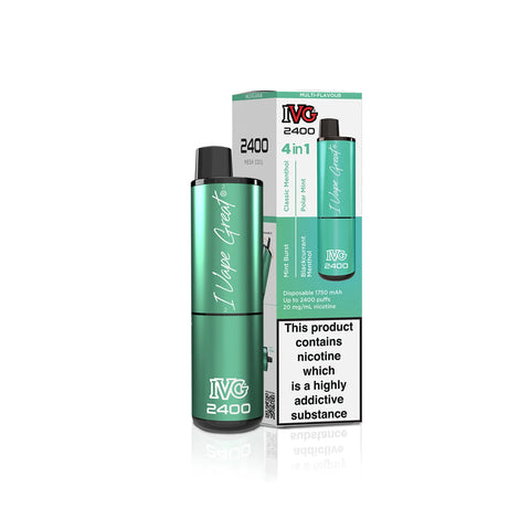 IVG 2400 Disposable Vape Device - Box of 5