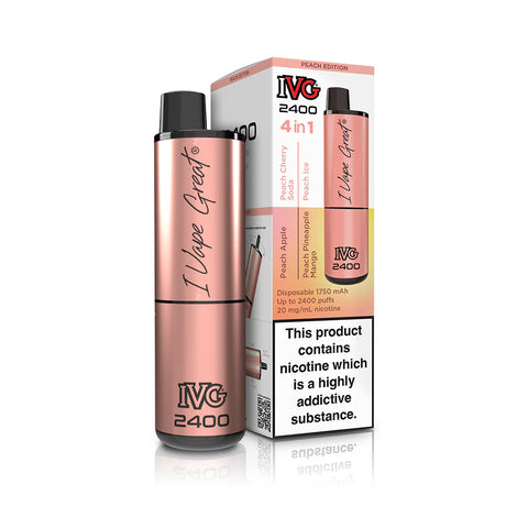 IVG 2400 Disposable Vape Device - Box of 5