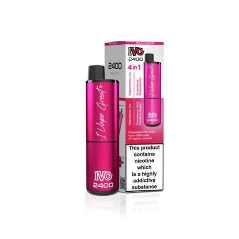 IVG 2400 Disposable Vape Device - Box of 5