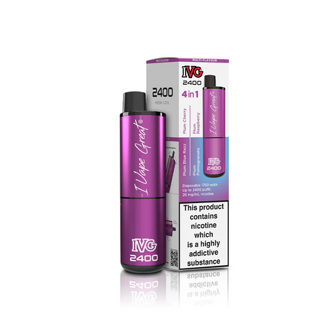 IVG 2400 Disposable Vape Device - Box of 5