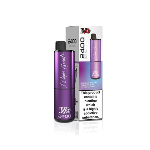 IVG 2400 Disposable Vape Device - Box of 5