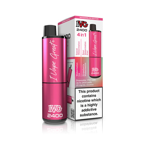 IVG 2400 Disposable Vape Device - Box of 5