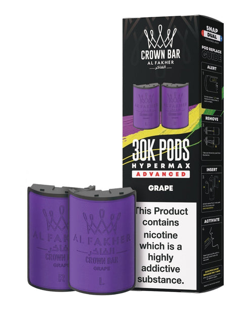 Al Fakher 30k Hypermax Refill Replacement Pods Pack of 5 - Topvapewholesale