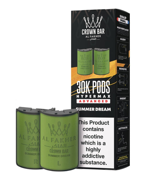 Al Fakher 30k Hypermax Refill Replacement Pods Pack of 5 - Topvapewholesale