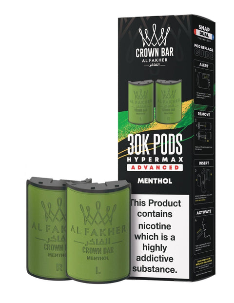 Al Fakher 30k Hypermax Refill Replacement Pods Pack of 5 - Topvapewholesale