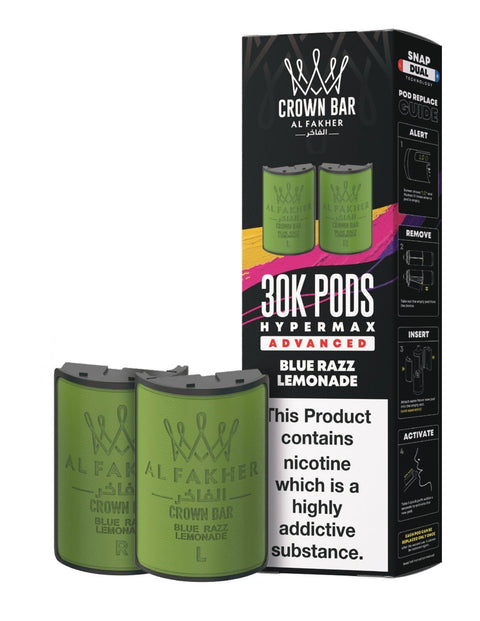 Al Fakher 30k Hypermax Refill Replacement Pods Pack of 5 - Topvapewholesale