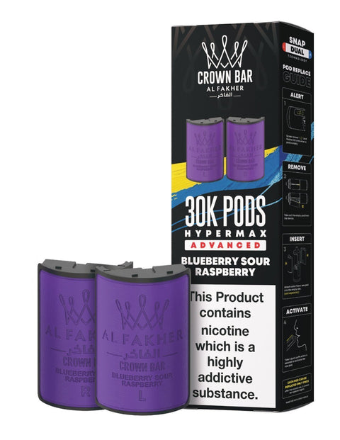 Al Fakher 30k Hypermax Refill Replacement Pods Pack of 5 - Topvapewholesale