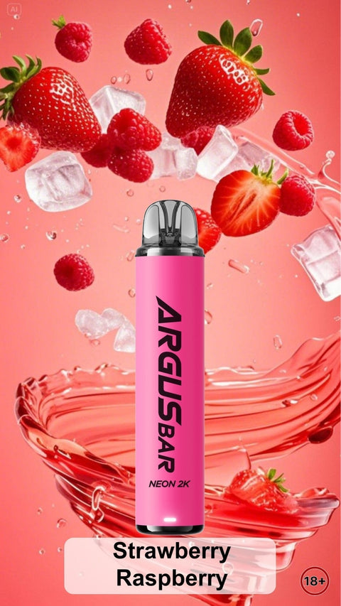 Argus Bar Neon 2000 Prefilled Pod Kit Pack of 10 - Topvapewholesale