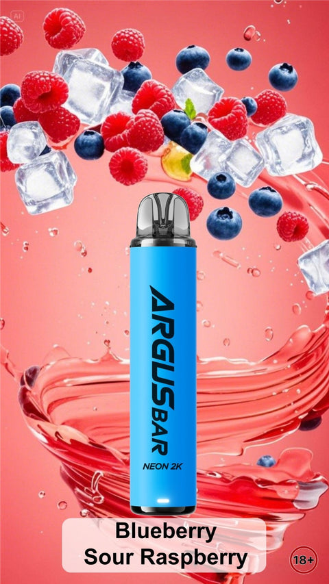 Argus Bar Neon 2000 Prefilled Pod Kit Pack of 10 - Topvapewholesale