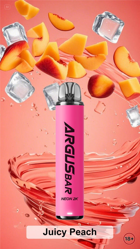 Argus Bar Neon 2000 Prefilled Pod Kit Pack of 10 - Topvapewholesale