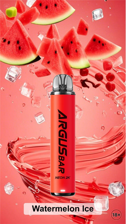 Argus Bar Neon 2000 Prefilled Pod Kit Pack of 10 - Topvapewholesale