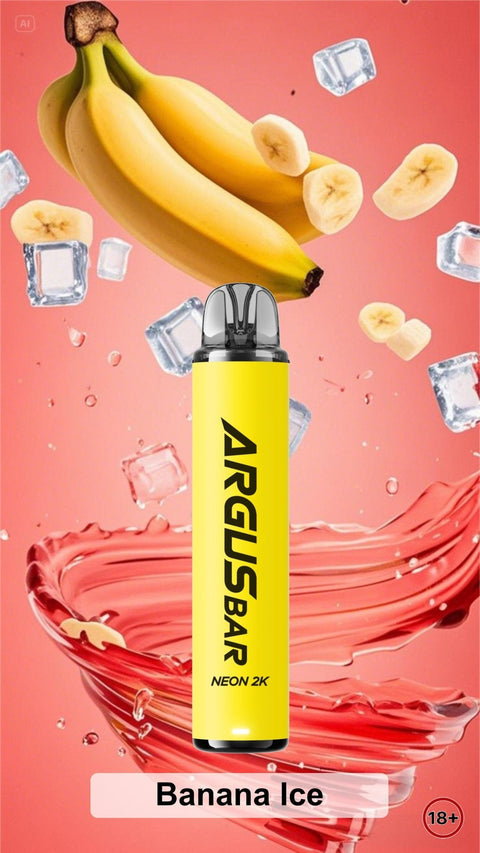 Argus Bar Neon 2000 Prefilled Pod Kit Pack of 10 - Topvapewholesale