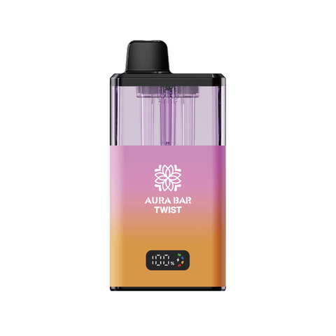 Aura Bar Twist 40k Prefilled Vape Kit Box of 5 By Crystal Prime - Topvapewholesale