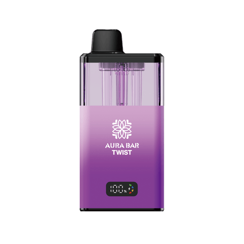 Aura Bar Twist 40k Prefilled Vape Kit Box of 5 By Crystal Prime - Topvapewholesale