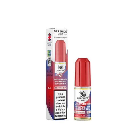 Bar Juice 5000 10ml Nic Salts E - liquid - Pack of 10 - Topvapewholesale