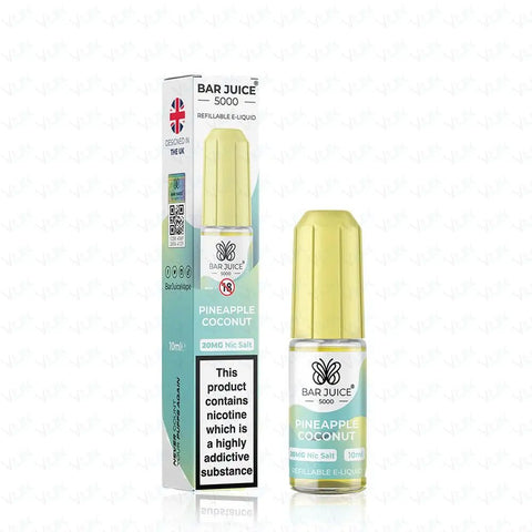 Bar Juice 5000 10ml Nic Salts E - liquid - Pack of 10 - Topvapewholesale